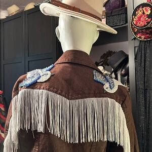 Fabulous handcrafted bird jacket